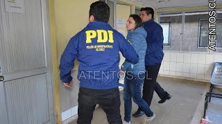 VUELCO POLICIAL POR HOMICIDIO PDI DETIENE A PAREJA DE ASISTENTE POLICIAL [upl. by Gerome]