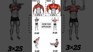 Upper body workout at home with no equipment workout  bodybuilding exercise [upl. by Diskson886]