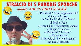 Stralcio di 5 Parodie Sporche by Nocis Dirty Singer [upl. by Atilemrac]