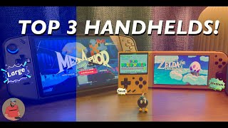 My Top 3 Handhelds Miyoo Mini Switch Lite and Lenovo Legion Go [upl. by Gierc]