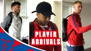 England Arrive for Netherlands and Italy Friendlies  Inside Access [upl. by Aehcsrop]