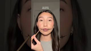 easy halloween makeup look for beginners halloween makeup shortsfeed [upl. by Eiznikam159]