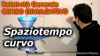 LO SPAZIOTEMPO CURVO corso divulgativo di relatività generale [upl. by Costanza123]