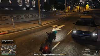 Grand Theft Auto V Online  SELL PRODUCT FULL Counterfeit Cash Factory Motorcycle [upl. by Buskirk]