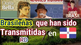 6 Novelas Brasileñas más vista en República Dominicana [upl. by Orual]