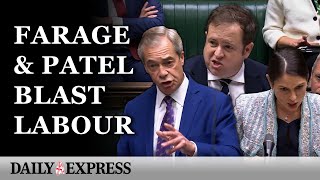 MISTAKE  Farage and Patel blast Labours Chagos Islands deal [upl. by Ydde]