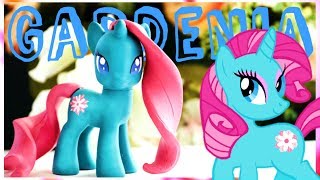 GARDENIA GLOW Custom My Little Pony Toy DIY MLP OOAK [upl. by Noy]