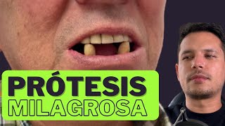 PRÓTESIS DENTAL FLEXIBLE CON DOS DIENTES NATURALES 😃😃 [upl. by Porcia]