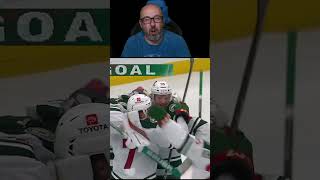 Wild Way To Score A Goal shorts nhl hockey goals [upl. by Nirrak185]