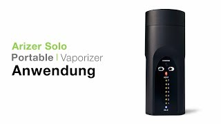 Arizer Solo Vaporizer Verdampfer Anwendung  TVape [upl. by Omland412]