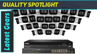 Ultimate 4K Surveillance System with Color Night Vision  Lorex NC4K83232WB Review [upl. by Neyud]