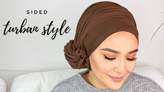 Sided Turban Style I kolay türban modeli [upl. by Econah]