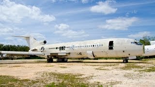 CEMENTERIO DE AVIONES EN CANCUN [upl. by Nesila]