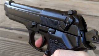 Denix Beretta 92 Nonfiring replica prop gun M9 [upl. by Anima]