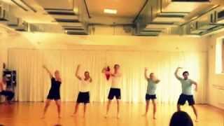 Tanzaufführung Choreographie zum Finale der Weltmeisterschaft 2014 [upl. by Gwendolyn976]