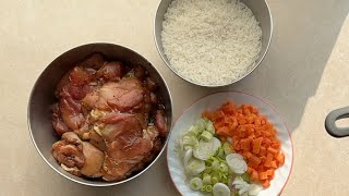 Meal prep for the week Chicken rice [upl. by Anyale296]