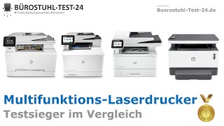 Die besten MultifunktionsLaserdrucker 2024 TOP 5 🥇 TestSieger Vergleich Scanner amp Kopierer [upl. by Ecnarret756]