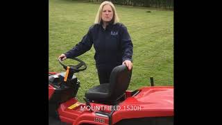 Mountfield 1530 H Ride On Mower Overview  Fraser C Robb [upl. by Oos455]