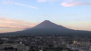 富士山の日没（倍速映像） [upl. by Kendra494]