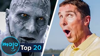 Top 20 Greatest Christian Bale Performances [upl. by Redienhcs]