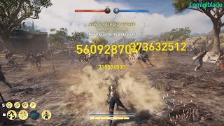 Assassins Creed Odyssey Ng Speedrun Nightmare 60FPS 1 Billion Splash Damage Spear Build 01 4k [upl. by Tavie]