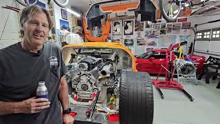 RCR GT40 Build Ep27 Clutch Install Part 1 [upl. by Alpert677]