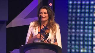 Alison King won Best Soap Actress and barely held it together TotesEmosh [upl. by Neelyt241]