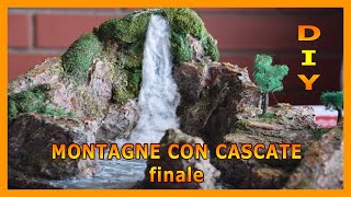 CREA IL TUO SCENARIO ALPINO TUTORIAL DIY CON MONTAGNE IN POLISTIROLO E CASCATE IN RESINA  PARTE 2 [upl. by Ashly983]