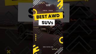 The Best AWD SUVs for Every Adventure  Dominate the Road suv car reels  2025 bestcar shorts [upl. by Menendez]