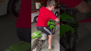 Klx 140 rev limiter [upl. by Gabie]