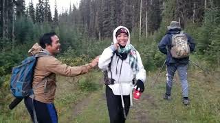 Hiking  Praying For Our Safety To Climb the Mountains Smutwood Peak Trailhead Kananaskis Alberta [upl. by Nitnilc]