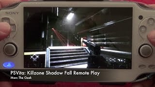 PSVita Remote Play Killzone Shadow Fall PS4 [upl. by Richman]