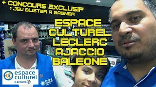 Espace Culturel Leclerc Ajaccio Baleone [upl. by Kemme]