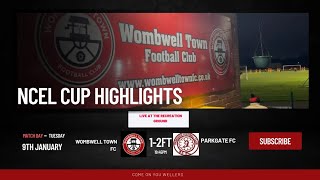 Wombwell Town FC vs Parkgate FC 090124 NCEL CUP [upl. by Morven325]