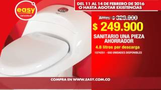 201602 Cencosud Easy 1112Feb Sanitario 10 Segundos YT [upl. by Cho]