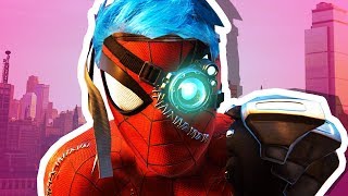 CYBER SpiderMan Spiderman PS4 Silver Lining DLC ENDING [upl. by Crescen]