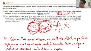 UNIFESP 2022  RESOLUÇÃO DAS QUESTÕES DE QUÍMICA [upl. by Feil]