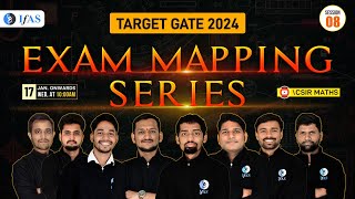 Lec 3 Exam Mapping Series  Target GATE 2024 [upl. by Christoper]