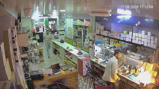 Mobile Phone Battery Explodes in Gaire Mobile Tansen Shop Nepal [upl. by Lodie633]