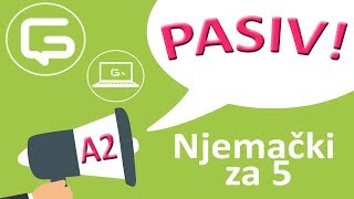 Njemački za 5 Pasiv u njemačkom jeziku epizoda 28 [upl. by Kier]