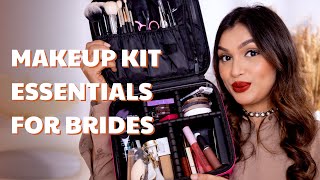 Makeup Essentials For Your ✨Bridal Trousseau ✨affordable  Everything You Need  BeautiCo [upl. by Ahsinuq]