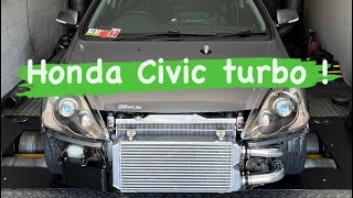 Honda Civic ep3 turbo build 380bhp [upl. by Navac388]