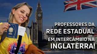 Professores da Rede Estadual de Ensino de 14 municípios embarcam para intercâmbio na Inglaterra [upl. by Anna-Maria]