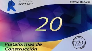 Revit 2016  Plataforma de Construcción Tutorial Básico 20  En Español [upl. by Tadeo]