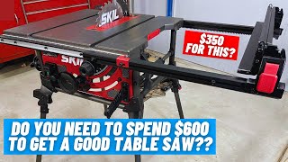 Can You Get Pro Table Saw Features On A Budget  Skil TS630700  Review  Calibration  Demo [upl. by Aynek151]