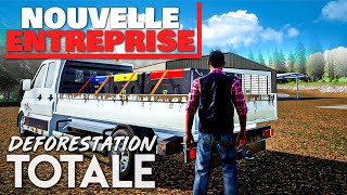 Déforestation Totale 29  CONSTRUCTION DE LENTREPRISE  Farming Simulator 19 [upl. by Enaud]