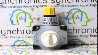 Burkert  8012 Inline Paddle Wheel Flow Sensor Repaired at Synchronics [upl. by Doehne]