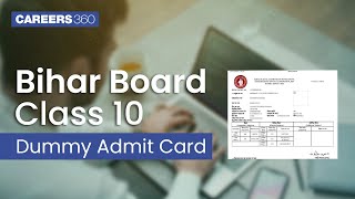 BSEB Matric Dummy Admit Card 2024 Released Know How to Download  BSEB 10th Admit Card [upl. by Gombach]