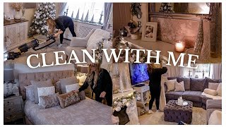 CLEAN amp ORGANISE WITH ME  CHRISTMAS CLEANING MOTIVATION [upl. by Lectra]