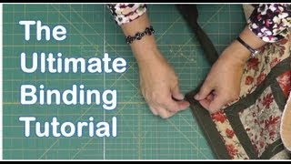 The Ultimate Quilt Binding Tutorial with Jenny Doan of Missouri Star Instructional Video [upl. by Paxton617]